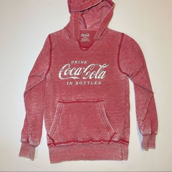 Coca Cola Tops - 𝅺COCA-COLA Hoodie‎ Lightweight